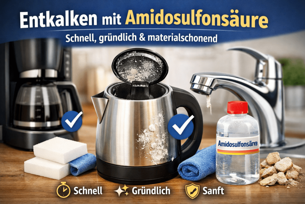 Entkalken mit Almidosulfonsäure